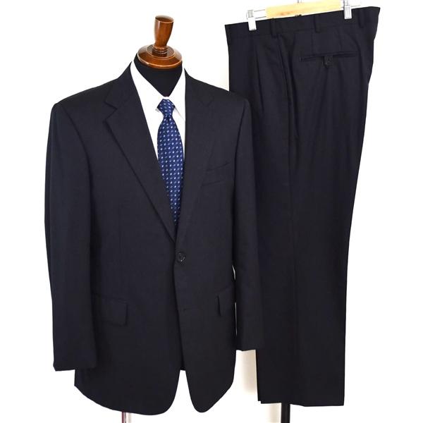 ポールスチュアート 2つボタン シングルスーツ L AB6 ダークグレー 4ND53-116-08 合物 春秋 5XF071 | PAUL STUART