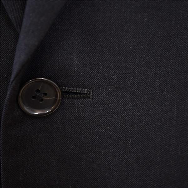 ポールスチュアート 2つボタン シングルスーツ L AB6 ダークグレー 4ND53-116-08 合物 春秋 5XF071 | PAUL STUART | 02