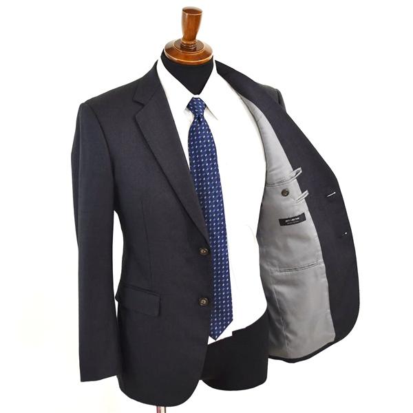 麻布テーラー 2パンツ 2つボタン シングルスーツ M YA5 ダークグレー ノータック O183-ZA11 合物 春秋 5XF113 | 麻布テーラー | 01