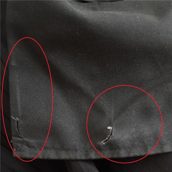 スーツセレクト 3ピース 2つボタン シングルスーツ M Y6 ブラック ストライプ ノータック BLTX1514 合物 春夏秋 5XG003 | SUIT SELECT | 04