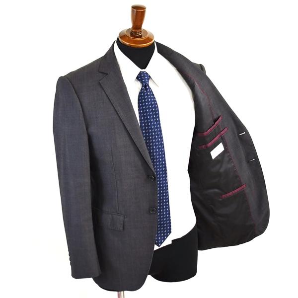 オリヒカ 2つボタン シングルスーツ M A5 ダークグレー ノータック 8553025S 夏物 春夏 薄手 5XG053 | BURBERRY | 01