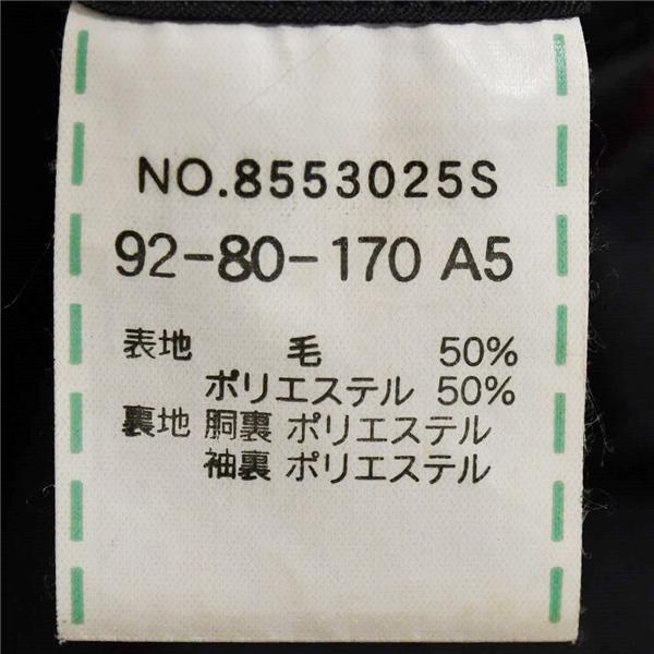 オリヒカ 2つボタン シングルスーツ M A5 ダークグレー ノータック 8553025S 夏物 春夏 薄手 5XG053 | BURBERRY | 04