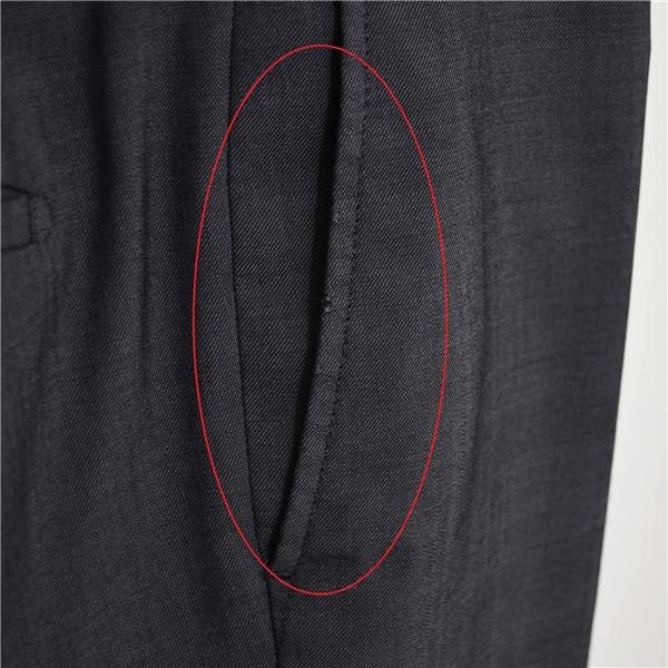 オリヒカ 2つボタン シングルスーツ M A5 ダークグレー ノータック 8553025S 夏物 春夏 薄手 5XG053 | BURBERRY | 08