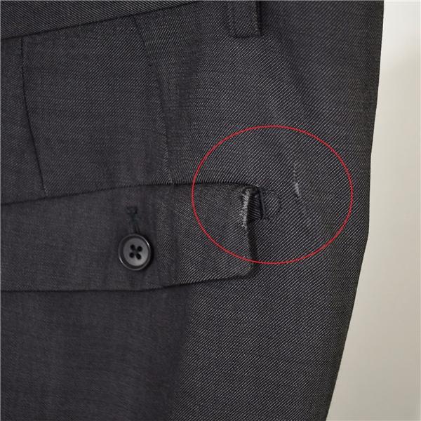 オリヒカ 2つボタン シングルスーツ M A5 ダークグレー ノータック 8553025S 夏物 春夏 薄手 5XG053 | BURBERRY | 09