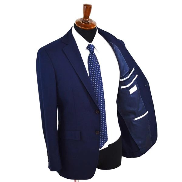 オリヒカ 2つボタン セパレート シングルスーツ S YA4 ダークネイビー ノータック ウォッシャブル 14S-OB03 夏物 春夏 薄手  5XH007 | BURBERRY | 01