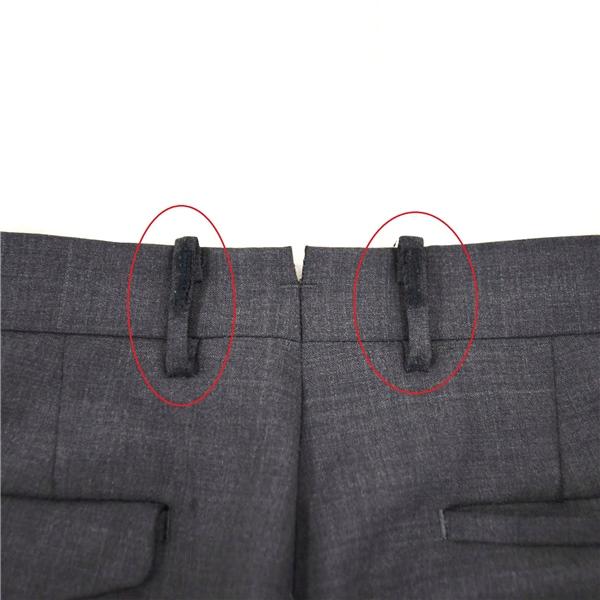 オリヒカ 2つボタン セパレート シングルスーツ S YA4 ダークネイビー ノータック ウォッシャブル 14S-OB03 夏物 春夏 薄手  5XH007 | BURBERRY | 04