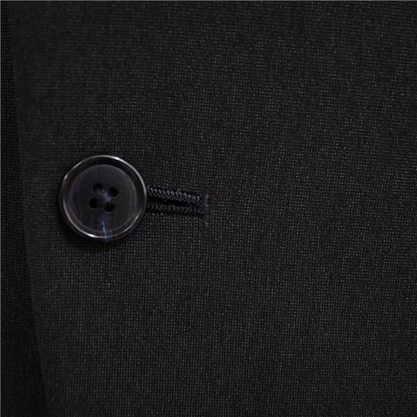 ユニバーサルランゲージ 2つボタン シングルスーツ L A7 ダークグレー ノータック ウォッシャブル 0651251 夏物 春夏 薄手  5XH026 | UNIVERSAL LANGUAGE | 02