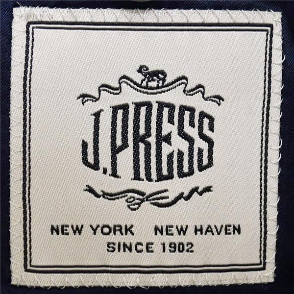 美品 Jプレス 2つボタン シングルスーツ M A5 ダークネイビー 千鳥格子 ノータック SR-OV-BW-0213 J.PRESS 合物 春秋  5XH030 | J.PRESS | 03