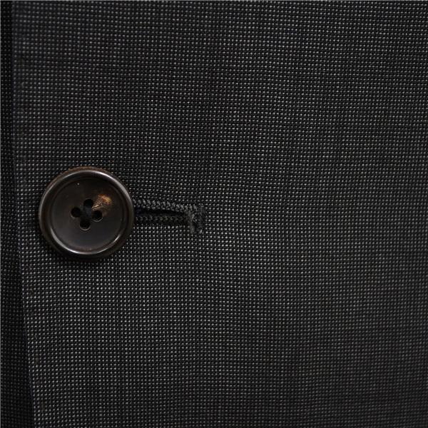 Jプレス モヘヤ混 段返り 3つボタン シングルスーツ M AB6 ダークグレー 袖口4つ釦 J.PRESS SR-OV-KM-0806 夏物 春夏 薄手  5XH032 | J.PRESS | 02