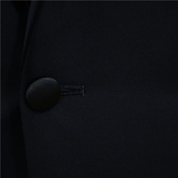 伊製 カノニコ Super110's生地 タキシードスーツ シングル 5点セット L A7 ダークネイビー 結婚 ウエディング ブライダル 57820  5XI039 | ブランド登録なし | 02