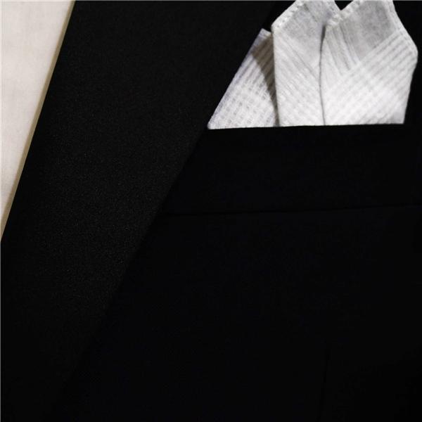 伊製 カノニコ Super110's生地 タキシードスーツ シングル 5点セット L A7 ダークネイビー 結婚 ウエディング ブライダル 57820  5XI039 | ブランド登録なし | 06