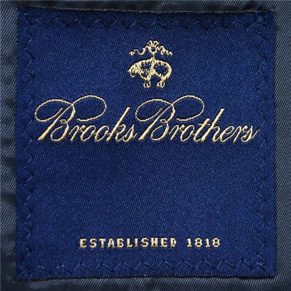 ブルックスブラザーズ 2つボタン シングルスーツ XL AB8 ダークグレー ストライプ 袖口3つ釦 開き見せ 19-01-2304-03-59 春夏  5XI043 |  | 03