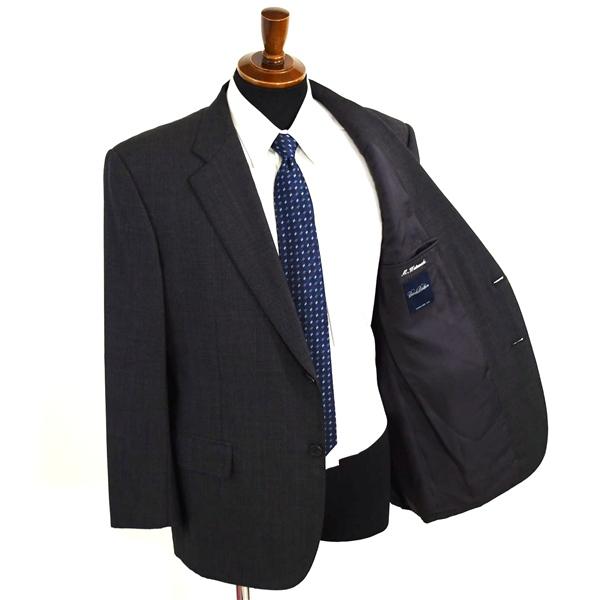 ブルックスブラザーズ 2つボタン シングルスーツ M AB5 ダークグレー グレンチェック 19-01-2610-04-56 夏物 春夏 薄手  5XI059 | BROOKS BROTHERS | 01