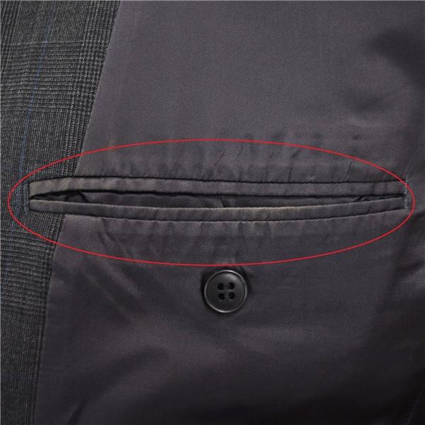 ブルックスブラザーズ 2つボタン シングルスーツ M AB5 ダークグレー グレンチェック 19-01-2610-04-56 夏物 春夏 薄手  5XI059 | BROOKS BROTHERS | 07