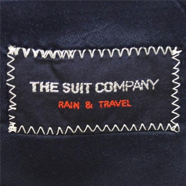 スーツカンパニー 2パンツ 2つボタン シングルスーツ M A6 ダークネイビー ノータック 袖口4つ釦 本切羽 AET010 夏物 春夏 薄手  5XJ014 | SUIT SQUARE | 03