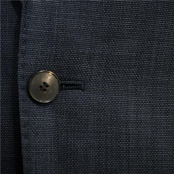 スーツカンパニー 伊製 120’s生地 2パンツ 段返り 3つボタン シングルスーツ M A6 ダークネイビー ノータック  AFT386 合物 春秋  5XJ015 | SUIT SQUARE | 02