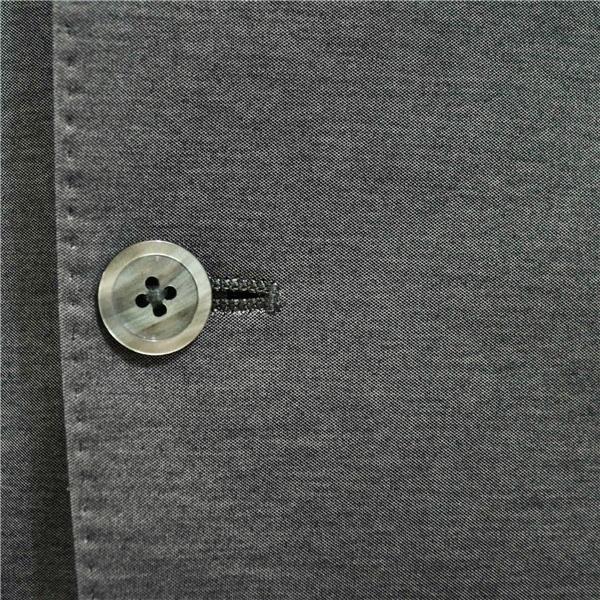 BEAMS HEART 2つボタン シングルスーツ M A6 ダークグレー ノータック 袖口4つ釦 開き見せ 4116-0013-819 夏物 春夏  5XJ018 | BEAMS | 02