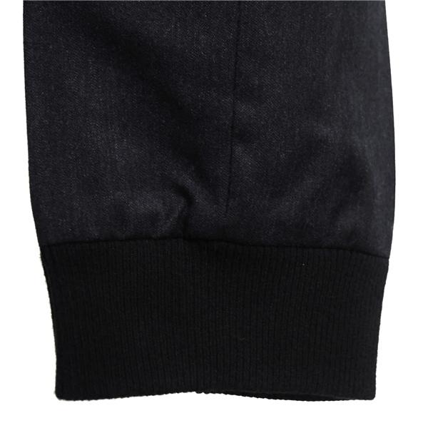 スーツセレクト 2つボタン シングルスーツ S Y4 ダークグレー ノータック リブ裾 袖口3つ釦 開き見せ BLGP1509 夏物 春夏 薄手  5XJ056 | SUIT SELECT | 06