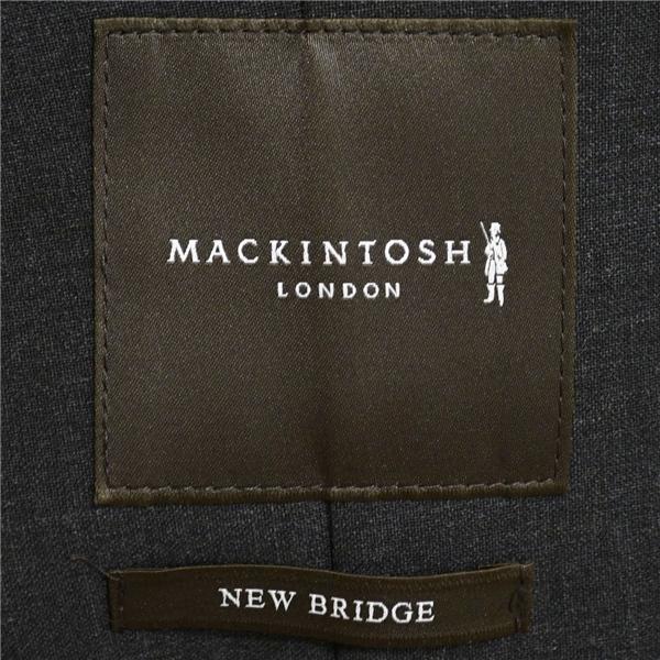 マッキントッシュ LONDON 2つボタン シングルスーツ M A6 ダークグレー ノータック G1R49-150-08 夏物 春夏 薄手  5XJ066 | MACKINTOSH PHILOSOPHY | 03