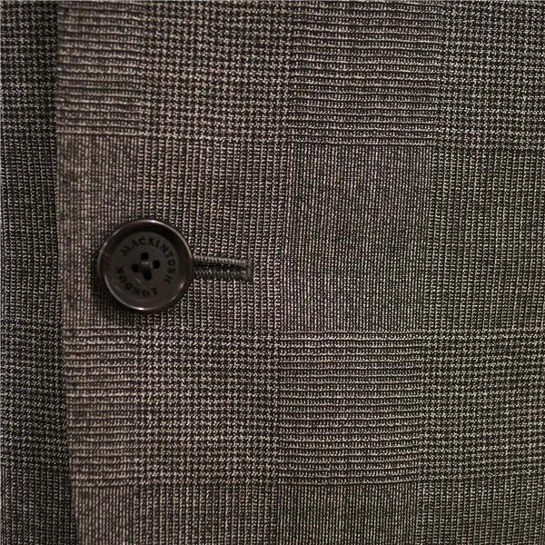 マッキントッシュ LONDON 2つボタン シングルスーツ M A6 ダークグレー グレンチェック ノータック G1H76-507-04 春夏  5XJ067 | MACKINTOSH PHILOSOPHY | 02