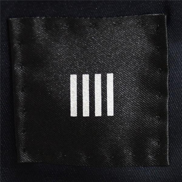 スーツセレクト 2つボタン シングルスーツ M A5 ダークネイビー ストライプ ノータック 袖口4つ釦 開き見せ BLL9006 夏物 春夏  5XJ070 | SUIT SELECT | 03