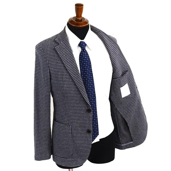 マッキントッシュ フィロソフィー 2つボタン シングルスーツ M YA5 ダークグレー チェック ノータック H1R70-751-07 夏物 春夏  5XJ075 | MACKINTOSH PHILOSOPHY | 01