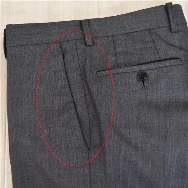 キャサリン ハムネット LONDON ３ピース 2つボタン シングルスーツ M Y5 ダークグレー ノータック 99K99-S04 合物 春秋  5XJ077 | KATHARINE HAMNETT LONDON | 07