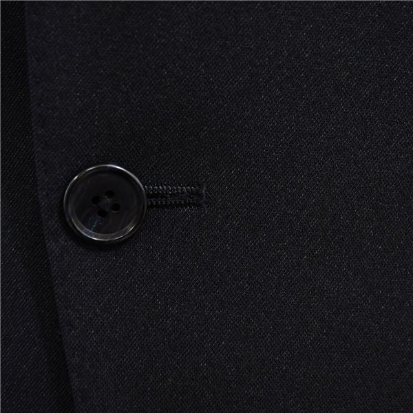 美品 ユニバーサルランゲージ 2つボタン シングルスーツ L A7 ダークネイビー ノータック ウォッシャブル 136104 夏物 春夏  5XJ084 | UNIVERSAL LANGUAGE | 02