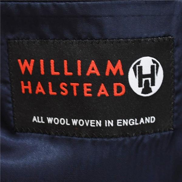 Jプレス 段返り 3つボタン シングルスーツ M A6 ダークネイビー ストライプ ノータック J.PRESS SR-OV-SW-9900 合物 春秋  5XK011 | J.PRESS | 04