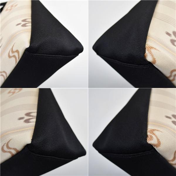 和装バッグ 利休バッグ クリーム ベージュ ハンドバッグ 燕柄 風柄 着物 お茶席 結婚式 入学式 卒業式 5XK020 | ブランド登録なし | 07