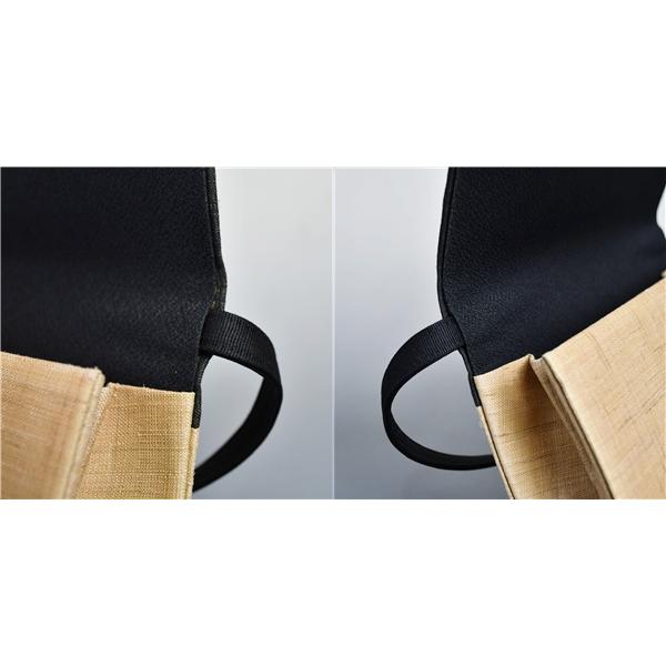 利休バッグ 和装バッグ ダークグレー クリーム ベージュ 着物 お茶席 結婚式 入学式 卒業式 ハンドバッグ 5XK021 | ブランド登録なし | 04