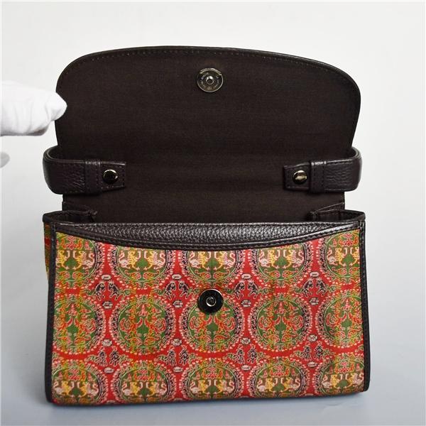 龍村美術織物 経錦 円文白虎朱雀錦 着物 和装バッグ 利休バッグ お茶席 結婚式 入学式 卒業式 ハンドバッグ ショルダーバッグ 5XK023 | ブランド登録なし | 02