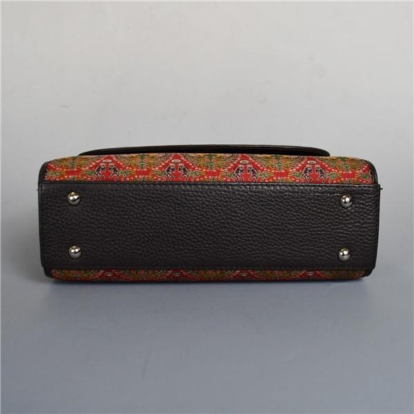 龍村美術織物 経錦 円文白虎朱雀錦 着物 和装バッグ 利休バッグ お茶席 結婚式 入学式 卒業式 ハンドバッグ ショルダーバッグ 5XK023 | ブランド登録なし | 05