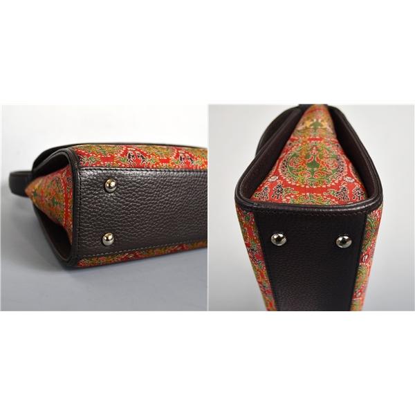 龍村美術織物 経錦 円文白虎朱雀錦 着物 和装バッグ 利休バッグ お茶席 結婚式 入学式 卒業式 ハンドバッグ ショルダーバッグ 5XK023 | ブランド登録なし | 06