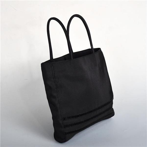 ユナイテッドアローズ 黒トートバッグ フォーマルバッグ ブライダル 入学式 卒業式 冠婚葬祭 5XK028 | UNITED ARROWS | 01