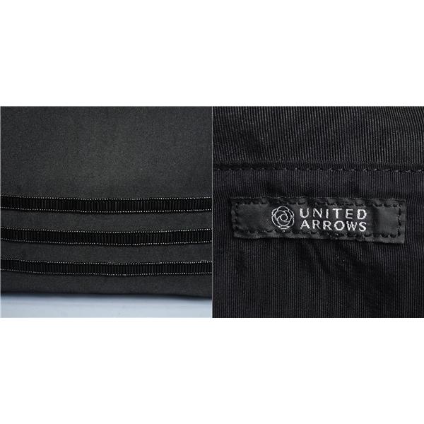 ユナイテッドアローズ 黒トートバッグ フォーマルバッグ ブライダル 入学式 卒業式 冠婚葬祭 5XK028 | UNITED ARROWS | 05