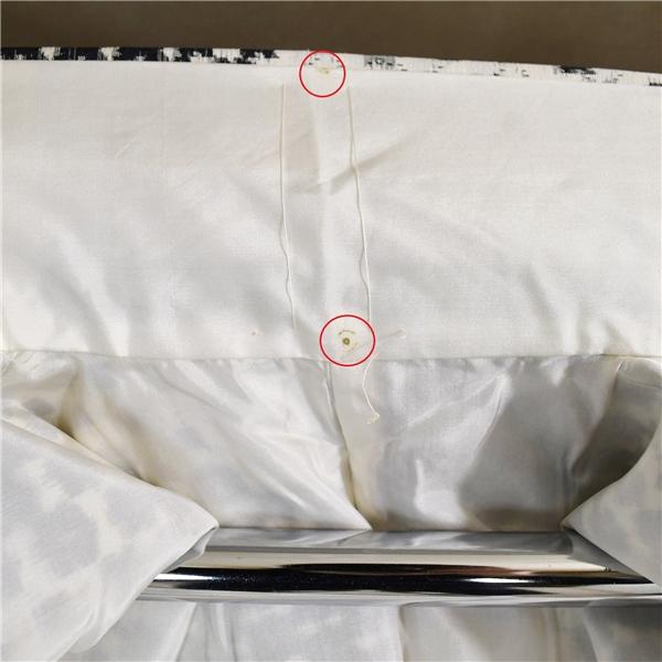 着物 正絹 女性 紬 小紋 袷きもの オフホワイト 黒 身丈167cm 絹100％ 普段着 お稽古 着付け 観劇 和装 カジュアル  5XK030 | ブランド登録なし | 08