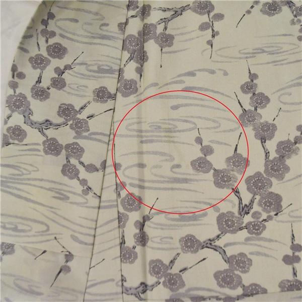 着物 正絹 女性 染め 紬 小紋 袷きもの 薄緑 身丈164cm 絹100％ 普段着 お稽古 着付け 観劇 和装   5XK036 | ブランド登録なし | 07