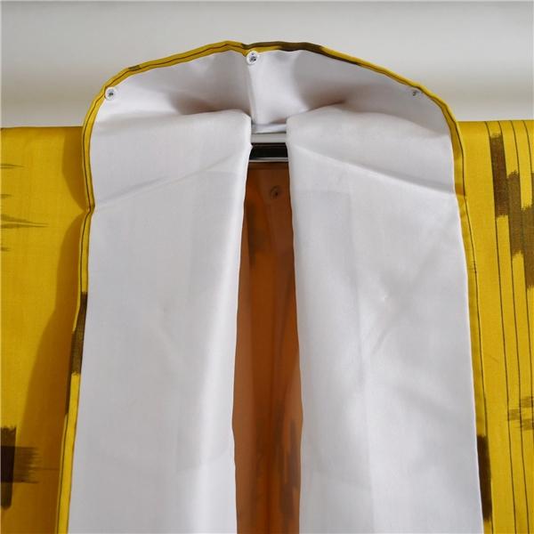 稀少 大城廣四郎(大城広四郎) 作 手おり 織物工房 琉球絣 証紙付 着物 正絹 女性 紬 小紋 身丈163cm 絹100％ 袷きもの 付下げ 5XK041 | ブランド登録なし | 04