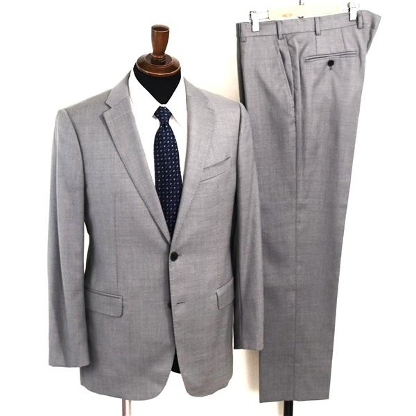 アルマーニコレッツォーニ 2つボタン シングルスーツ L AB6 ライトグレー ノータック  TCVM3B-TC285 夏物 春夏 薄手  5XK050 | ARMANI COLLEZIONI