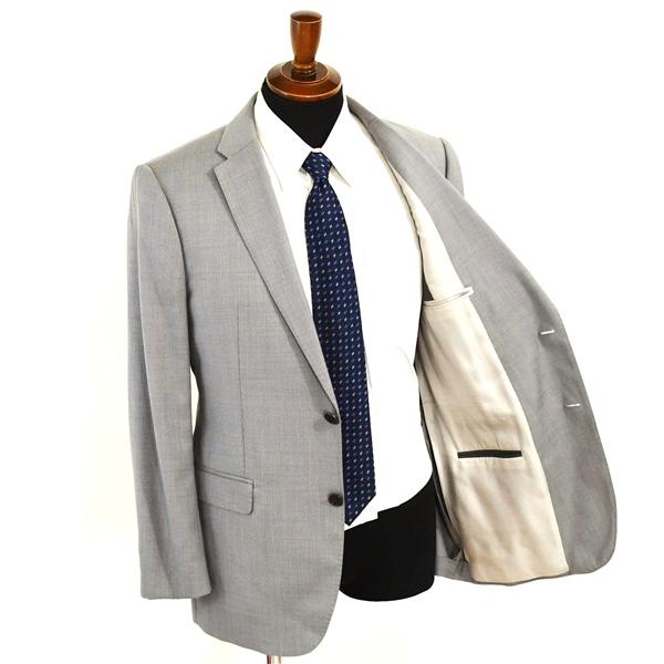 アルマーニコレッツォーニ 2つボタン シングルスーツ L AB6 ライトグレー ノータック  TCVM3B-TC285 夏物 春夏 薄手  5XK050 | ARMANI COLLEZIONI | 01