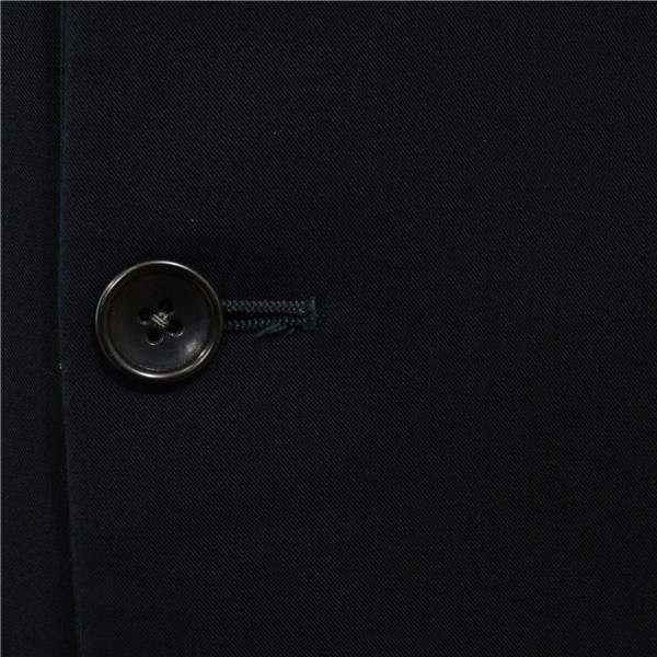アルマーニコレッツォーニ 2つボタン シングルスーツ L AB6 ダークネイビー 袖口4つ釦 開き見せ HCVGBM 合物 春秋  5XK053 | ARMANI COLLEZIONI | 02