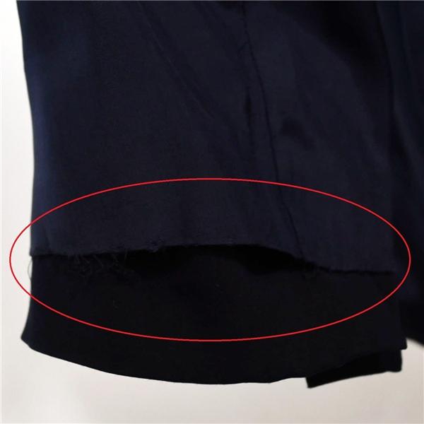 アルマーニコレッツォーニ 2つボタン シングルスーツ L AB6 ダークネイビー 袖口4つ釦 開き見せ HCVGBM 合物 春秋  5XK053 | ARMANI COLLEZIONI | 08