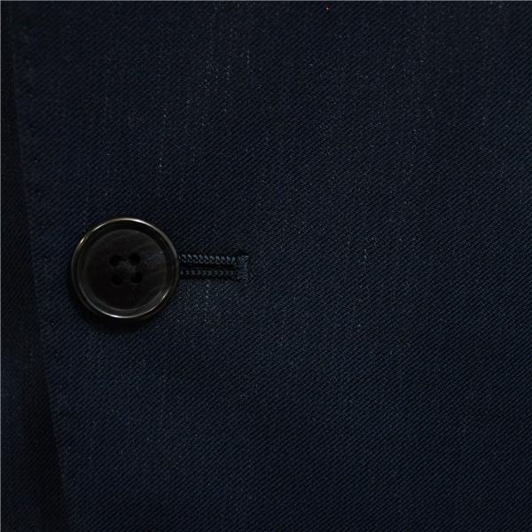 新品同様 未使用品 ユニバーサルランゲージ 2パンツ 2つボタン シングルスーツ M A5 ダークネイビー ノータック HQT205 通年 5XL002 | UNIVERSAL LANGUAGE | 02
