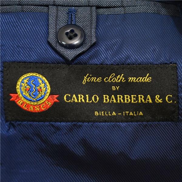 SHIPS 伊製 シルク混生地 3つボタン シングルスーツ M YA6 ダークネイビー ストライプ ノータック 117-11-1827 夏物 春夏 5XL005 | SHIPS | 04