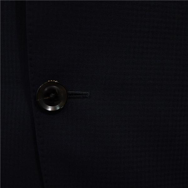 DAKS LONDON 伊製 エルメネジルドゼニア生地 2つボタン シングルスーツ M AB4 ダークネイビー 千鳥格子 ダックス SR-DD-HM-0711 5XL020 | DAKS | 02