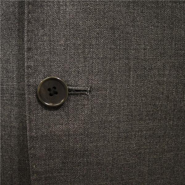 ユナイテッドアローズ 2つボタン シングルスーツ L A7 ダークグレー ノータック 袖口4つ釦 開き見せ 1121-272-1265 夏物 春夏 薄手 5XL023 | UNITED ARROWS | 02