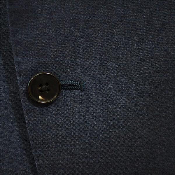 ユニバーサルランゲージ 伊勢 REDA生地 2つボタン シングルスーツ M AB5 ダークネイビー ノータック 本切羽 132162 夏物 春夏 薄手 5XL025 | UNIVERSAL LANGUAGE | 02