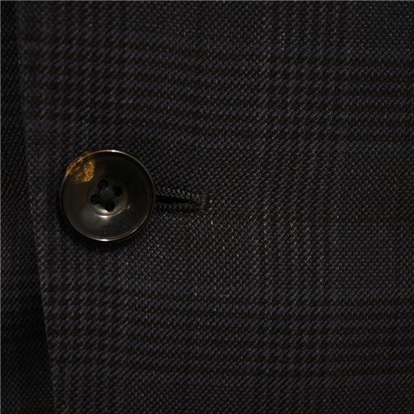 P.S.FA 伊製生地 2つボタン シングルスーツ M Y5 ダークネイビー グレンチェック ノータック 本切羽 GU610401-88 夏物 春夏 5XL037 | ブランド登録なし | 02