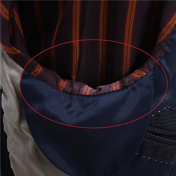 P.S.FA 伊製生地 2つボタン シングルスーツ M Y5 ダークネイビー グレンチェック ノータック 本切羽 GU610401-88 夏物 春夏 5XL037 | ブランド登録なし | 05